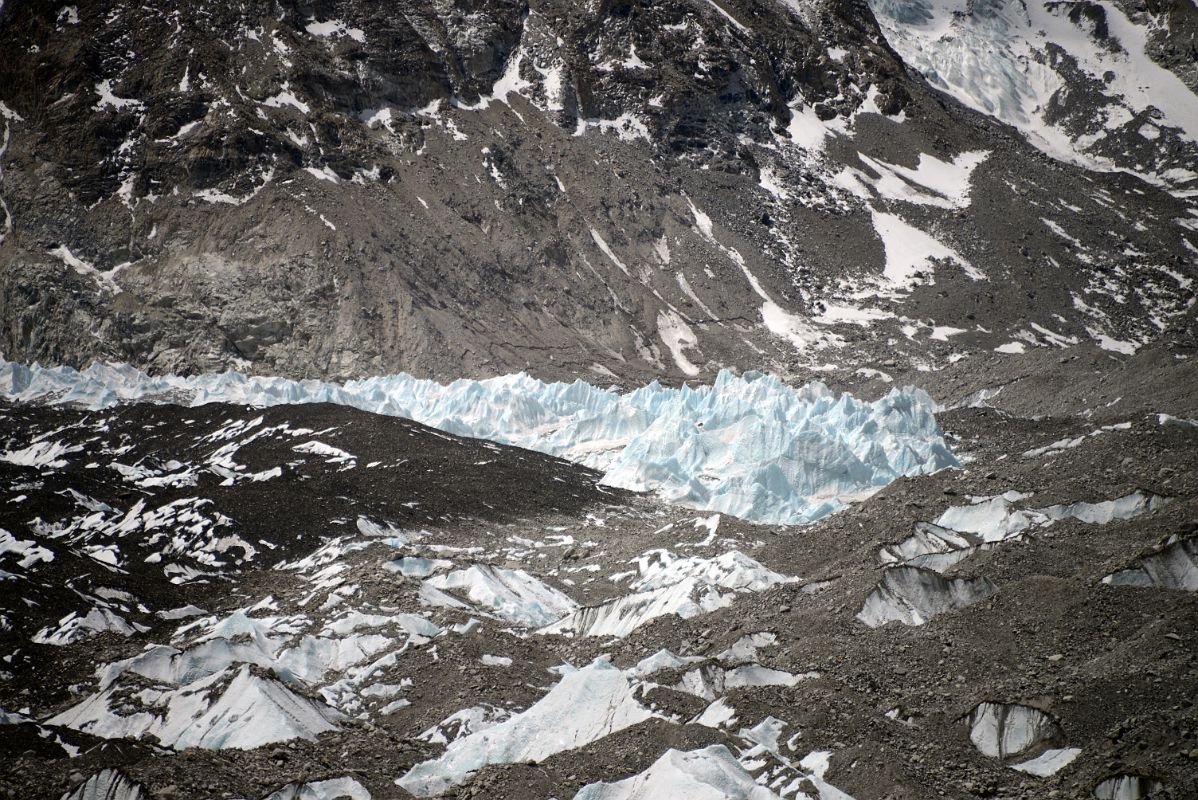 10 Ice Penitentes On The Rongbuk Glacier From The Trail At The Beginning Of The East Rongbuk Valley To Mount Everest North Face Intermediate Camp In Tibet